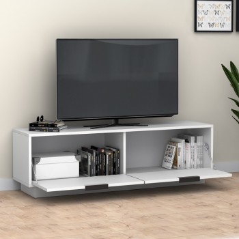 ΕΠΙΠΛΟ ΤΗΛΕΟΡΑΣΗΣ ART MAISON FELTON - WHITE (140x35x43εκ.)