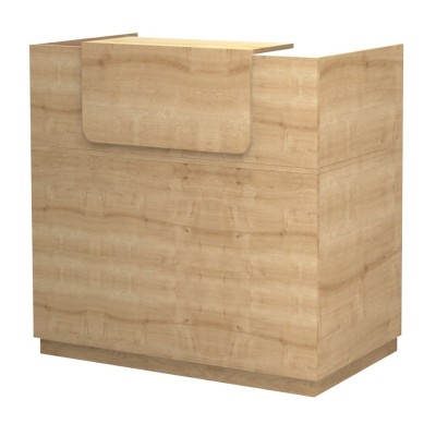 Γραφείο reception Art Maison Naoko χρώμα φυσικό οξιάς 120x70x110εκ.