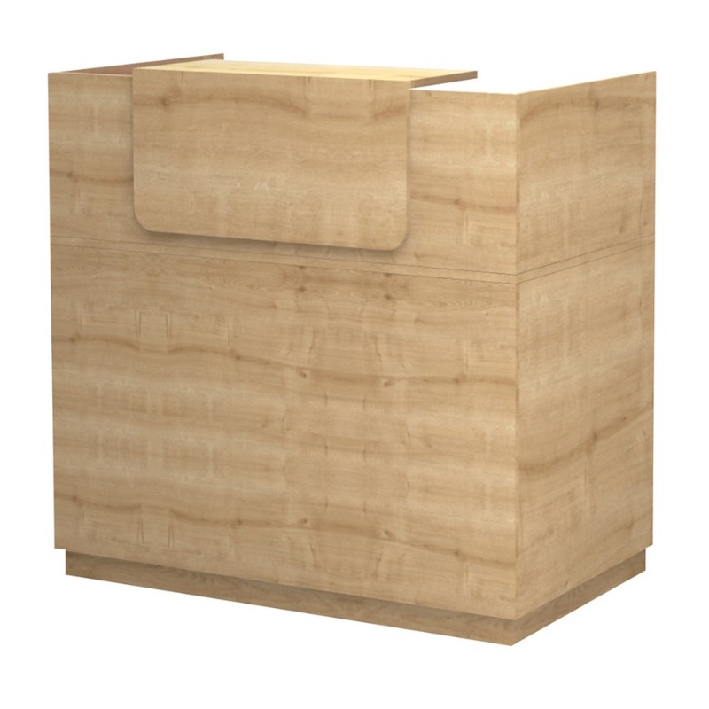 Γραφείο reception Art Maison Naoko χρώμα φυσικό οξιάς 120x70x110εκ.