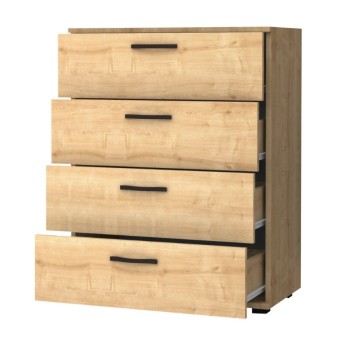 Συρταριέρα Art Maison Atmos χρώμα φυσικό οξιάς 73x44x96εκ.