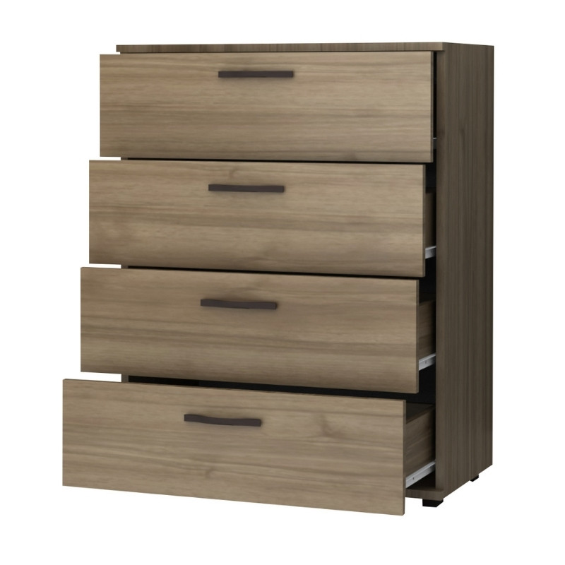 Συρταριέρα Art Maison Atmos χρώμα καρυδί 73x44x96εκ.