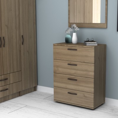 Συρταριέρα Art Maison Atmos χρώμα καρυδί 73x44x96εκ.