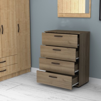 Συρταριέρα Art Maison Atmos χρώμα καρυδί 73x44x96εκ.