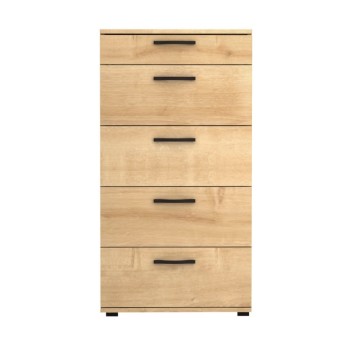 Συρταριέρα Art Maison Amazon χρώμα φυσικό οξιάς 60x44x108εκ.