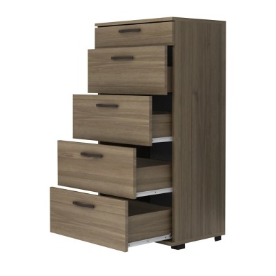 Συρταριέρα Art Maison Amazon χρώμα καρυδί 60x44x108εκ.