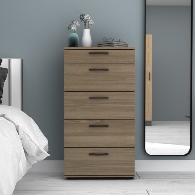 Συρταριέρα Art Maison Amazon χρώμα καρυδί 60x44x108εκ.