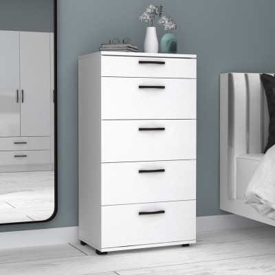 Συρταριέρα Art Maison Amazon χρώμα λευκό 60x44x108εκ.