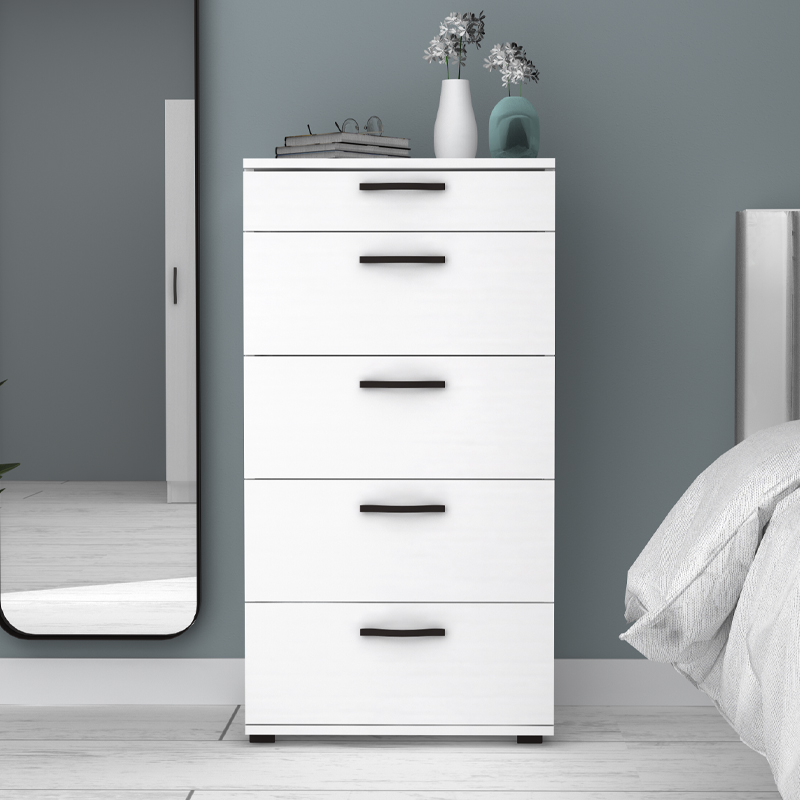 Συρταριέρα Art Maison Amazon χρώμα λευκό 60x44x108εκ.