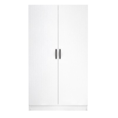Ντουλάπα ρούχων Art Maison Gedatsu δίφυλλη χρώμα λευκό 100x60x181εκ.