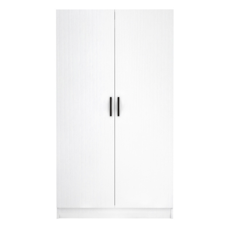 Ντουλάπα ρούχων Art Maison Gedatsu δίφυλλη χρώμα λευκό 100x60x181εκ.
