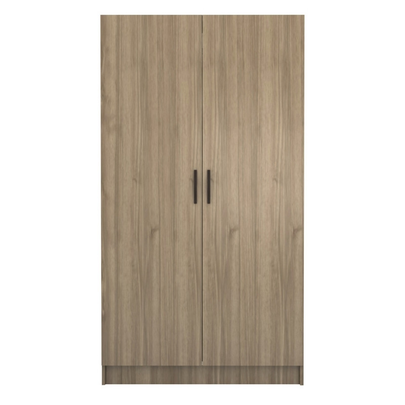 Ντουλάπα ρούχων Art Maison Gedatsu δίφυλλη χρώμα καρυδί 100x60x181εκ.