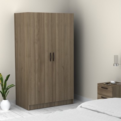 Ντουλάπα ρούχων Art Maison Gedatsu δίφυλλη χρώμα καρυδί 100x60x181εκ.