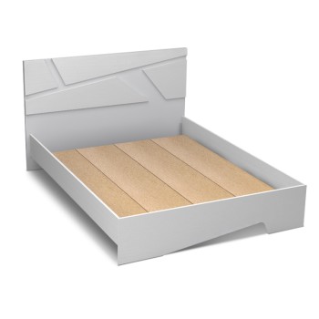 Κρεβάτι Art Maison Jorge χρώμα λευκό 160x200εκ.