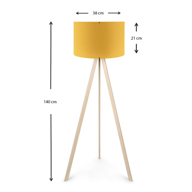 Φωτιστικό δαπέδου Art Maison Δονούσα - Natural Yellow (38x21x140εκ.) Φωτιστικό δαπέδου Art Maison Δονούσα - Natural Yellow (38x21x140εκ.)