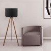 Φωτιστικό δαπέδου Art Maison Δονούσα - Walnut Black (38x21x140εκ.)