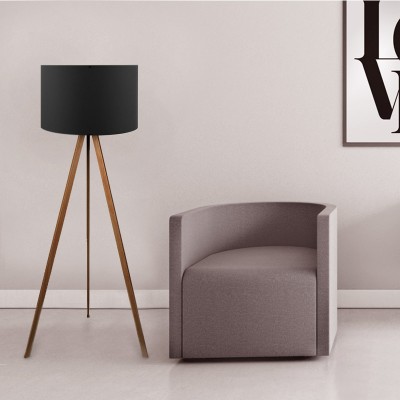 Φωτιστικό δαπέδου Art Maison Δονούσα - Walnut Black (38x21x140εκ.) Φωτιστικό δαπέδου Art Maison Δονούσα - Walnut Black (38x21x140εκ.)