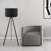 Φωτιστικό δαπέδου Art Maison Δονούσα - Black (38x21x140εκ.)