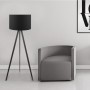 Φωτιστικό δαπέδου Art Maison Δονούσα - Black (38x21x140εκ.)