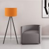 Φωτιστικό δαπέδου Art Maison Δονούσα - Black Orange (38x21x140εκ.)