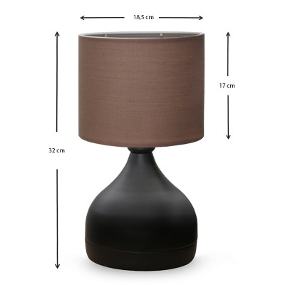ΦΩΤΙΣΤΙΚΟ ΕΠΙΤΡΑΠΕΖΙΟ ART MAISON SAFI - BROWN BLACK (18,5x17x32εκ.) ΦΩΤΙΣΤΙΚΟ ΕΠΙΤΡΑΠΕΖΙΟ ART MAISON SAFI - BROWN BLACK (18,5x17x32εκ.)