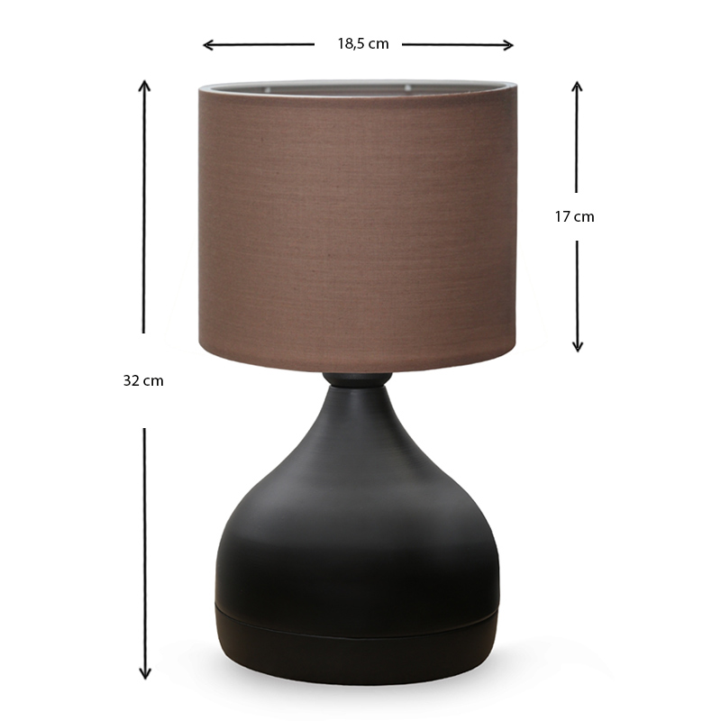ΦΩΤΙΣΤΙΚΟ ΕΠΙΤΡΑΠΕΖΙΟ ART MAISON SAFI - BROWN BLACK (18,5x17x32εκ.) ΦΩΤΙΣΤΙΚΟ ΕΠΙΤΡΑΠΕΖΙΟ ART MAISON SAFI - BROWN BLACK (18,5x17x32εκ.)