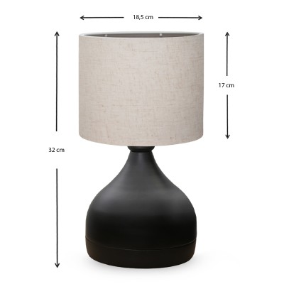 ΦΩΤΙΣΤΙΚΟ ΕΠΙΤΡΑΠΕΖΙΟ ART MAISON SAFI - CREAM BLACK (18,5x17x32εκ.) ΦΩΤΙΣΤΙΚΟ ΕΠΙΤΡΑΠΕΖΙΟ ART MAISON SAFI - CREAM BLACK (18,5x17x32εκ.)