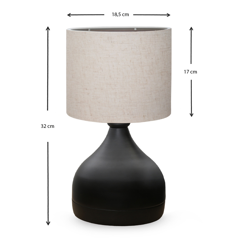 ΦΩΤΙΣΤΙΚΟ ΕΠΙΤΡΑΠΕΖΙΟ ART MAISON SAFI - CREAM BLACK (18,5x17x32εκ.) ΦΩΤΙΣΤΙΚΟ ΕΠΙΤΡΑΠΕΖΙΟ ART MAISON SAFI - CREAM BLACK (18,5x17x32εκ.)