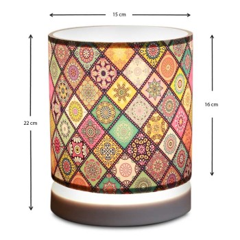 Φωτιστικό επιτραπέζιο Art Maison ΥΣΤΕΡΝΙΑ - Multicolor (15x16x22εκ.)