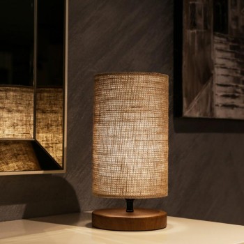 Φωτιστικό επιτραπέζιο Art Maison Καλύδων - Light Brown (15x24x30εκ.)