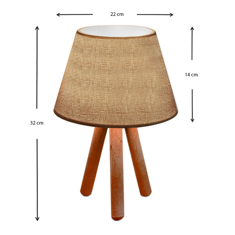 Φωτιστικό επιτραπέζιο Art Maison ΜΟΥΣΤΑΔΟΣ - Beige Brown (22x14x32εκ.) Φωτιστικό επιτραπέζιο Art Maison ΜΟΥΣΤΑΔΟΣ - Beige Brown (22x14x32εκ.)