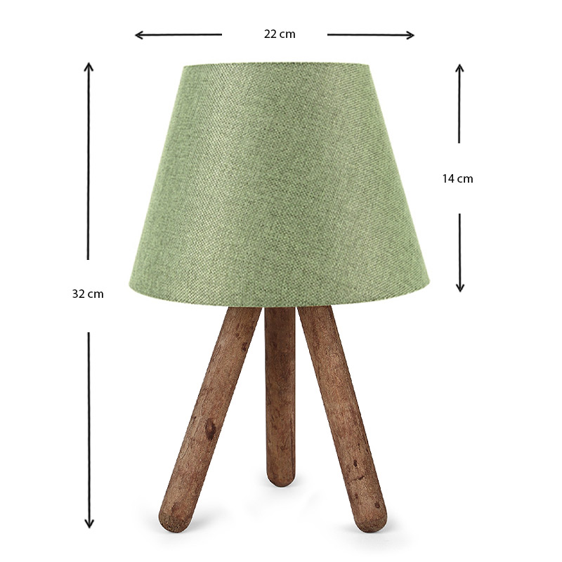 Φωτιστικό επιτραπέζιο Art Maison ΜΟΥΣΤΑΔΟΣ - Green Brown (22x14x32εκ.) Φωτιστικό επιτραπέζιο Art Maison ΜΟΥΣΤΑΔΟΣ - Green Brown (22x14x32εκ.)