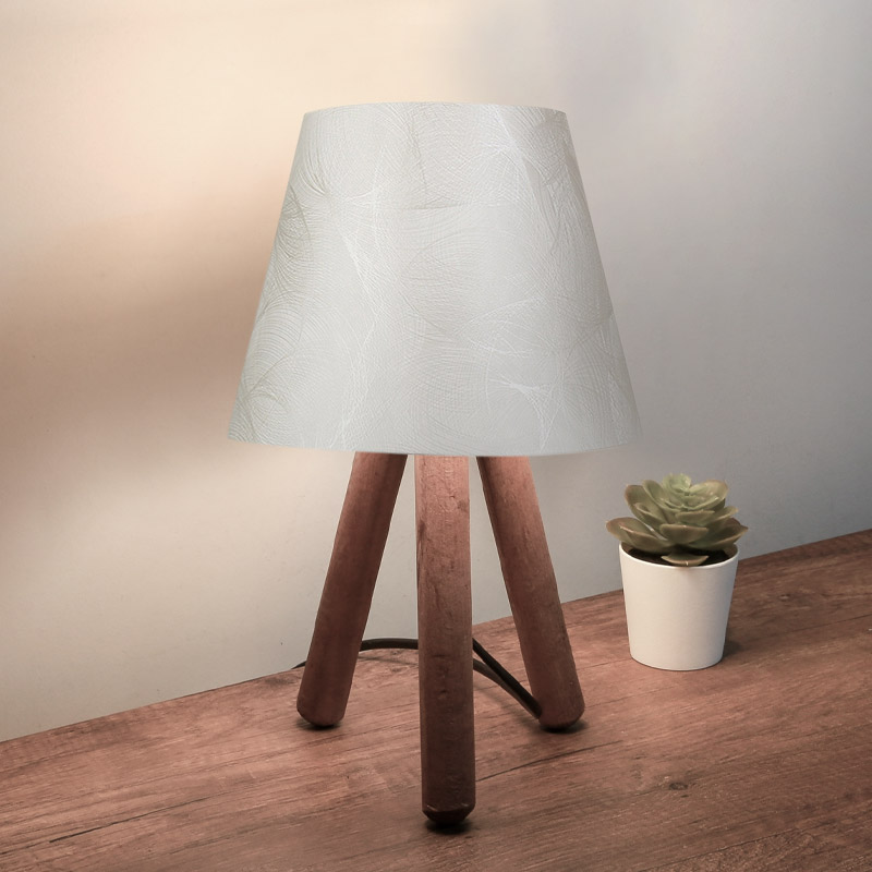 Φωτιστικό επιτραπέζιο Art Maison ΜΟΥΣΤΑΔΟΣ - White Brown (22x14x32εκ.) Φωτιστικό επιτραπέζιο Art Maison ΜΟΥΣΤΑΔΟΣ - White Brown (22x14x32εκ.)