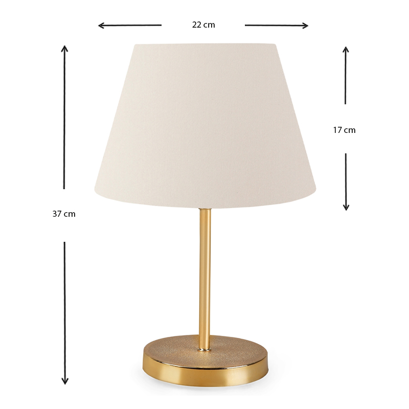 Φωτιστικό επιτραπέζιο Art Maison ΚΤΙΚΑΔΟΣ - Cream Gold (22x17x37εκ.) Φωτιστικό επιτραπέζιο Art Maison ΚΤΙΚΑΔΟΣ - Cream Gold (22x17x37εκ.)