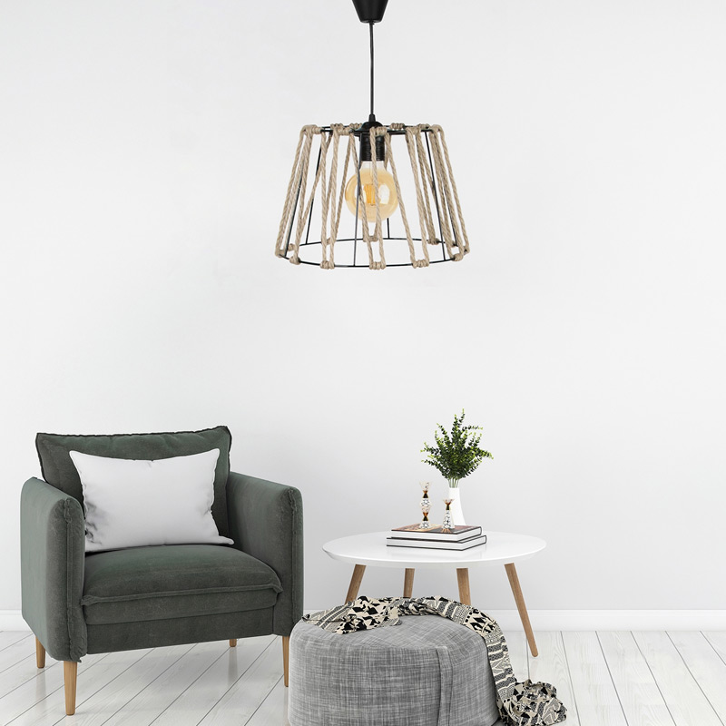 Φωτιστικό οροφής Art Maison Ρίζα - Black (30x30x20εκ.)