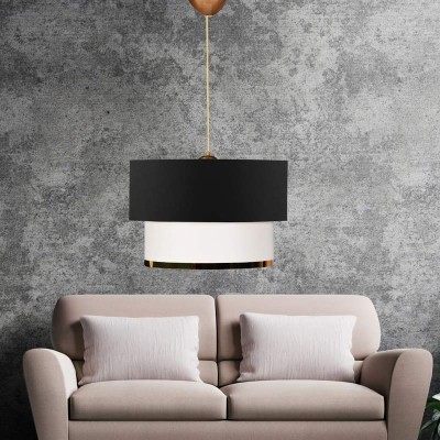 Φωτιστικό οροφής Art Maison Νίπος - Black Gold  (30x20x70εκ.)