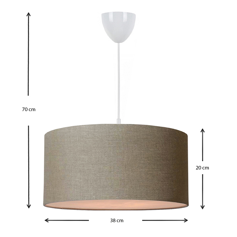Φωτιστικό οροφής Art Maison Κόρωνος - Beige (38x20x70εκ.) Φωτιστικό οροφής Art Maison Κόρωνος - Beige (38x20x70εκ.)