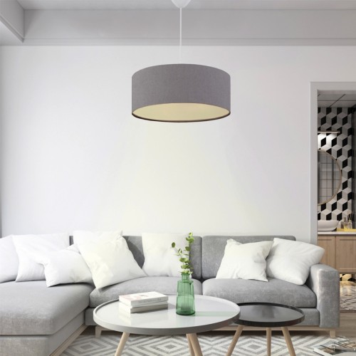 Φωτιστικό οροφής Art Maison Τέλενδος μονόφωτο - Grey (38x20x70εκ.)