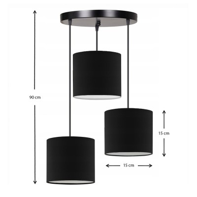 Φωτιστικό οροφής Art Maison Απέρανθος - Black (15x15x90εκ.) Φωτιστικό οροφής Art Maison Απέρανθος - Black (15x15x90εκ.)