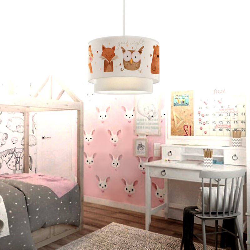 Παιδικό φωτιστικό οροφής Art Maison Αγαθονήσι - White (30Χ20Χ70cm)