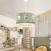 Φωτιστικό οροφής Art Maison Tender υφασμάτινο μονόφωτο με χαριτωμένα αερόστατα 30x20x70εκ.