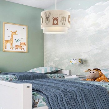 Παιδικό φωτιστικό οροφής Art Maison Αγαθονήσι - White (30Χ20Χ70εκ)