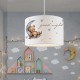 Παιδικό φωτιστικό οροφής Art Maison Αγαθονήσι - White (28x21x70εκ.)