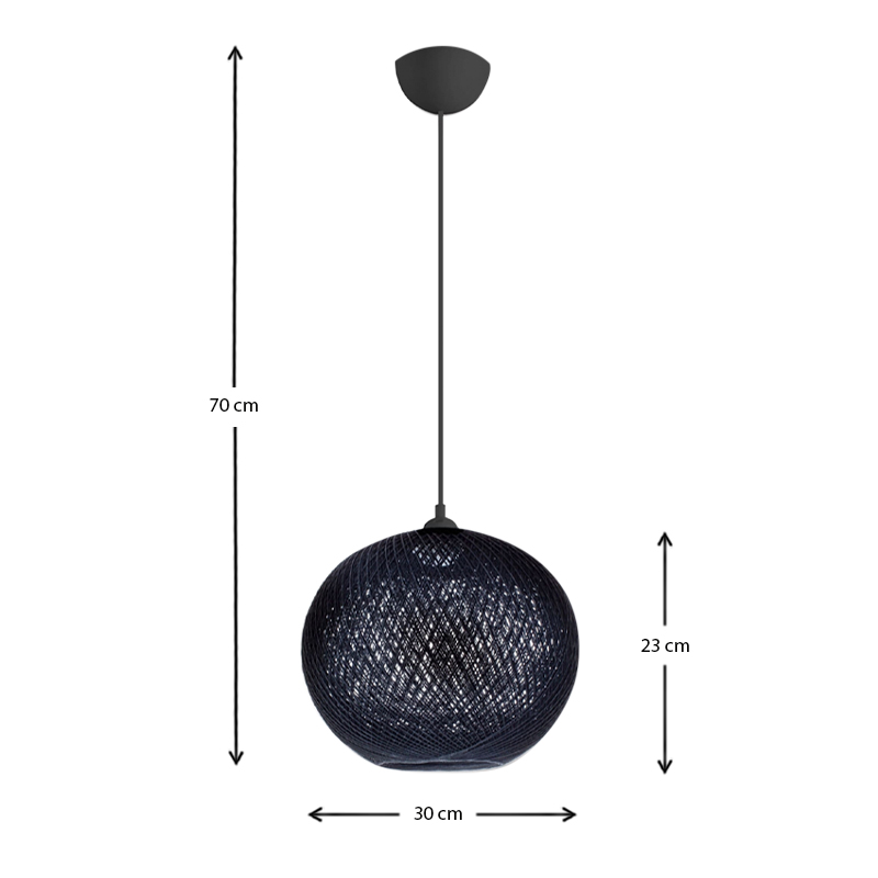 Φωτιστικό οροφής Art Maison Βίγλα - Black (30x23x70εκ.) Φωτιστικό οροφής Art Maison Βίγλα - Black (30x23x70εκ.)