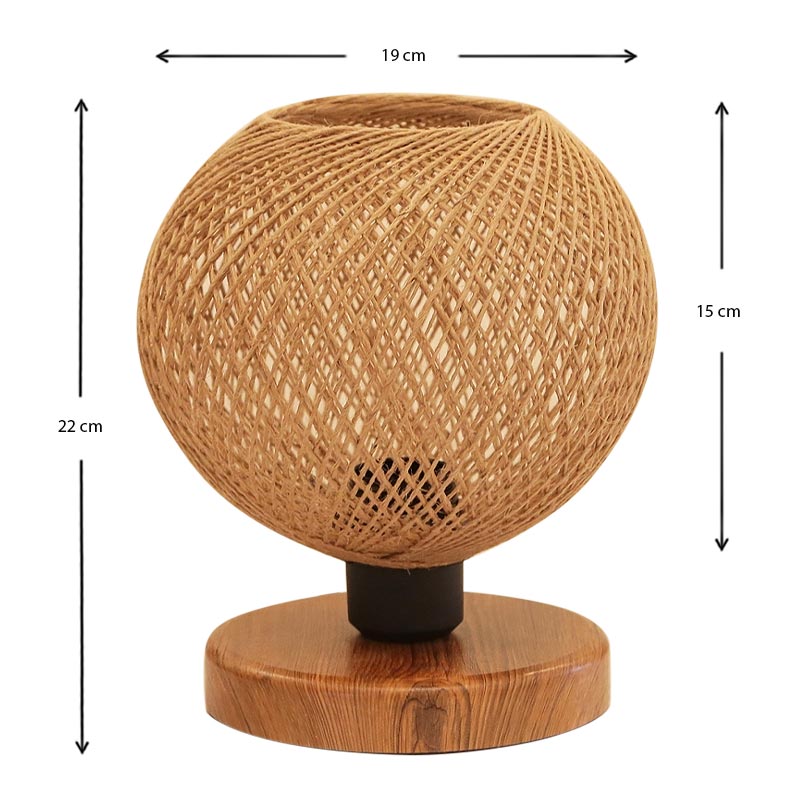 Φωτιστικό επιτραπέζιο Art Maison Ψύλλος - Natural Brown (19x15x22εκ.) Φωτιστικό επιτραπέζιο Art Maison Ψύλλος - Natural Brown (19x15x22εκ.)