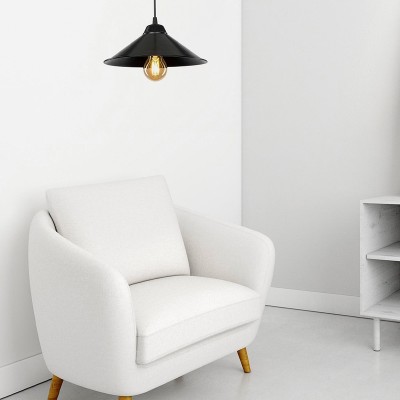 Φωτιστικό οροφής Art Maison Αμουργέλες - Black (24x24x70εκ.)