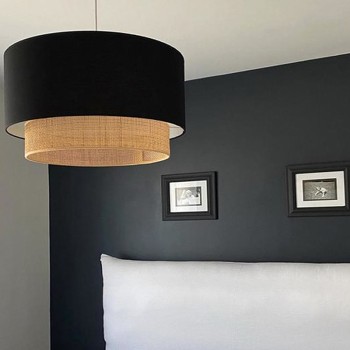 Φωτιστικό οροφής Art Maison Αβελονήσια - Black ( 30x20x70εκ)