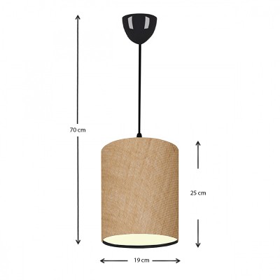 Φωτιστικό οροφής Art Maison Βαγιονιά - Beige (19x25x70εκ.) Φωτιστικό οροφής Art Maison Βαγιονιά - Beige (19x25x70εκ.)