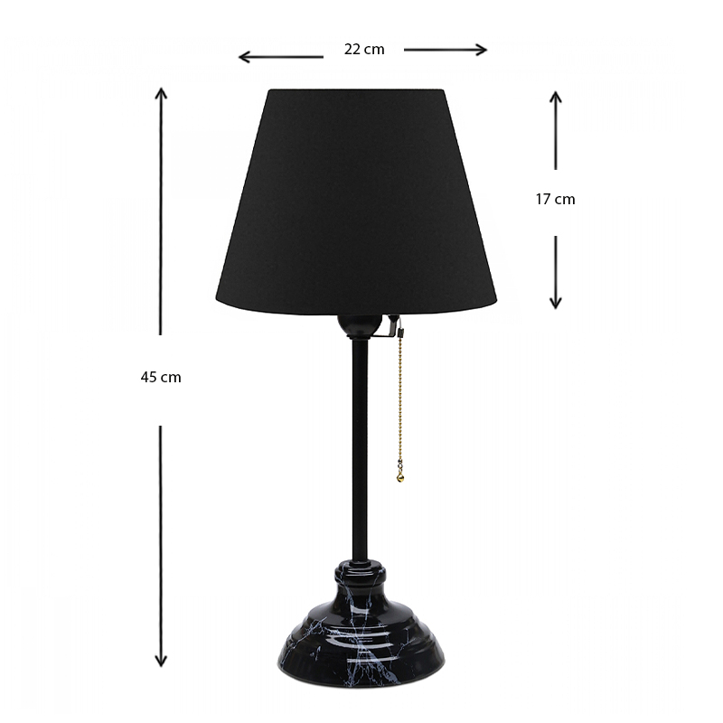 Φωτιστικό επιτραπέζιο Art Maison Ψύλλος - Black (Φ22x45εκ.) Φωτιστικό επιτραπέζιο Art Maison Ψύλλος - Black (Φ22x45εκ.)