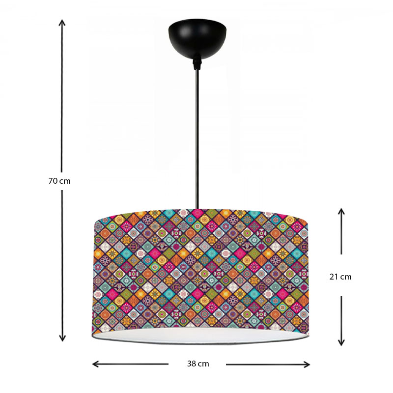 Φωτιστικό οροφής Art Maison Καμισσιανά - Multicolour (Φ38x70cm) Φωτιστικό οροφής Art Maison Καμισσιανά - Multicolour (Φ38x70cm)