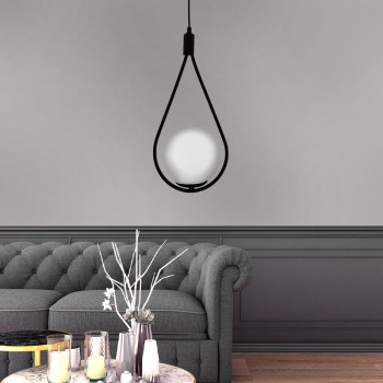 Φωτιστικό οροφής Art Maison Σύρνα - Black (20x20x85εκ.)